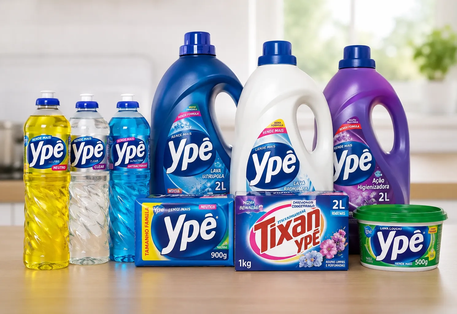Produtos da marca Ypê